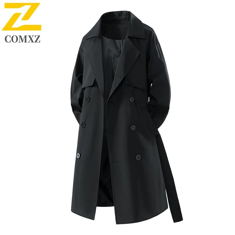 COMXZ 2025 весенний новый американский стиль, свободная двубортная ветровка средней длины, водонепроницаемая ветрозащитная теплая тактическая куртка
COMXZ 2025 весенний новый американский стиль, свободная двубортная ветровка средней длины, водонепроницаемая ветрозащитная теплая тактическая куртка