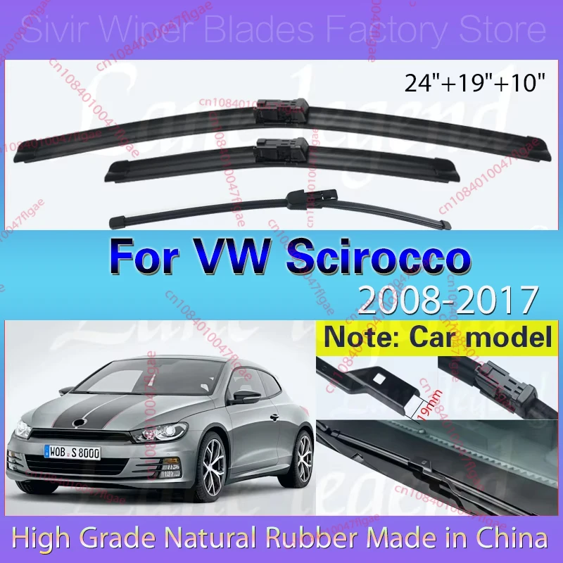 For VW Scirocco 2008-2017 24"+19"+10" Front Rear Wiper Blades Brushes Cutter Accessories 2010 2011 2012 2013 2014 2015 2016 2017
For VW Scirocco 2008-2017 24"+19"+10" Front Rear Wiper Blades Brushes Cutter Accessories 2010 2011 2012 2013 2014 2015 2016 2017