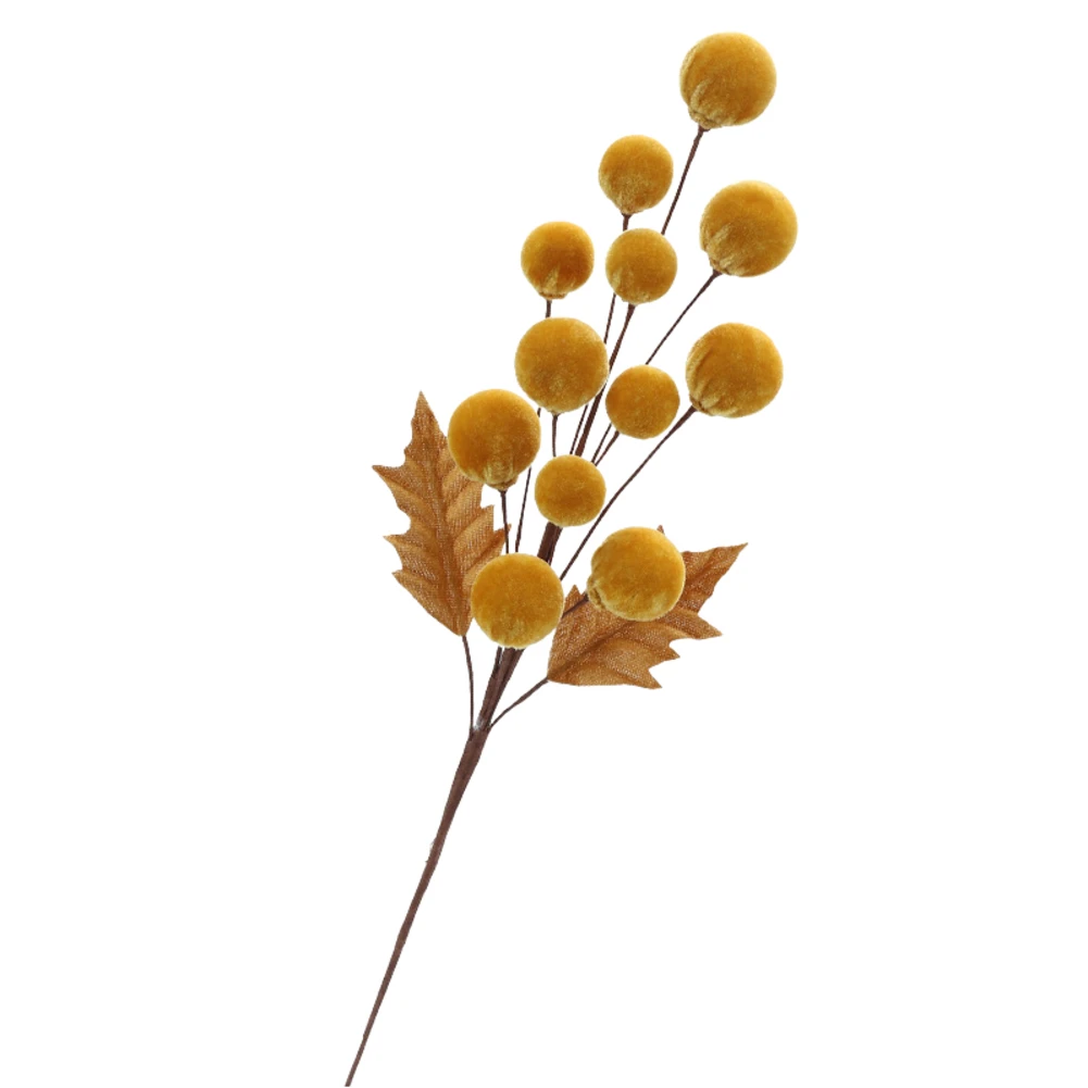 55cm Velvet Christmas Branch Ornament with Wire Frame Hanging Ball for Tree Decoration Soft and Lightweight Material
55cm Velvet Christmas Branch Ornament with Wire Frame Hanging Ball for Tree Decoration Soft and Lightweight Material