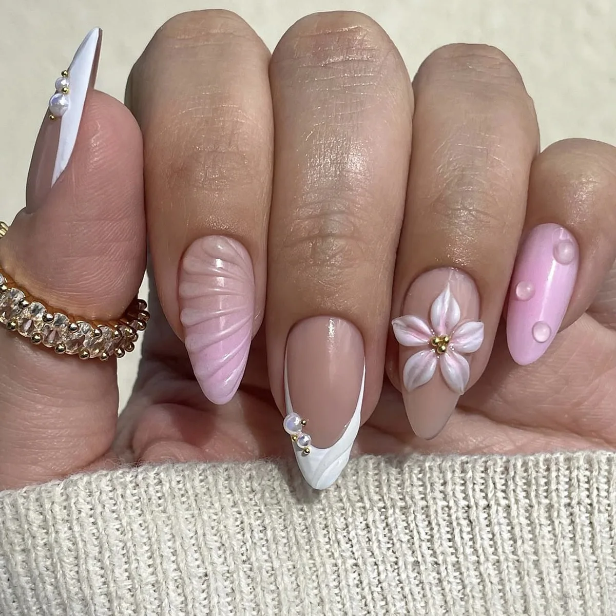 Valentine's Day 3D Gel Dropping Wear Armor Three-dimensional Flowers Pink White Tone Elegant Cute 24 Pieces Wear Armor
Valentine's Day 3D Gel Dropping Wear Armor Three-dimensional Flowers Pink White Tone Elegant Cute 24 Pieces Wear Armor