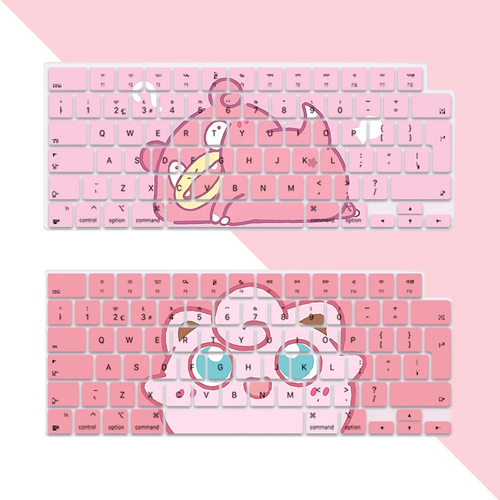 Pikachus Pokémons EU Layout Soft Silicone Keyboard Cover for Macbook pro 14 M1 M2 M3 A2442 A2485 A2779 Air M2 M3 A2681 A2941
Pikachus Pokémons EU Layout Soft Silicone Keyboard Cover for Macbook pro 14 M1 M2 M3 A2442 A2485 A2779 Air M2 M3 A2681 A2941