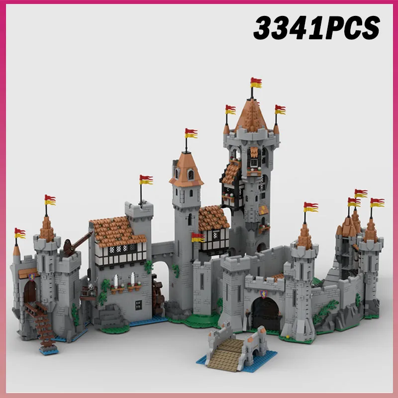 3341PCS NEW MOC-248814 Lion Knights Castle Extension Medieval House Architecture Model Building Blocks Bricks Assembly Toy Gift
3341PCS NEW MOC-248814 Lion Knights Castle Extension Medieval House Architecture Model Building Blocks Bricks Assembly Toy Gift