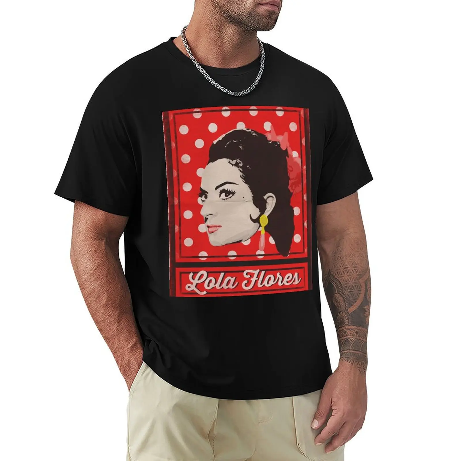 Lola Flores Poster T-Shirt graphic t shirt vintage plain Luxury man mens designer clothes
Lola Flores Poster T-Shirt graphic t shirt vintage plain Luxury man mens designer clothes
