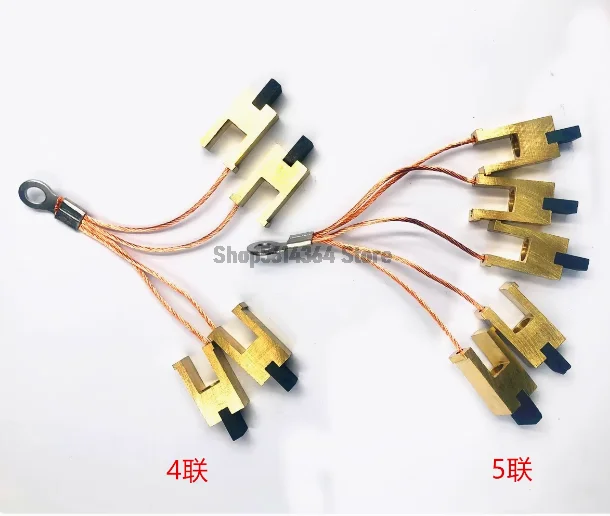 Voltage Regulator Carbon Brush - Black Body Size 4*10 mm, Copper Part Size 10*14*25 mm - Suitable for 4/5 Connector Applications
Voltage Regulator Carbon Brush - Black Body Size 4*10 mm, Copper Part Size 10*14*25 mm - Suitable for 4/5 Connector Applications