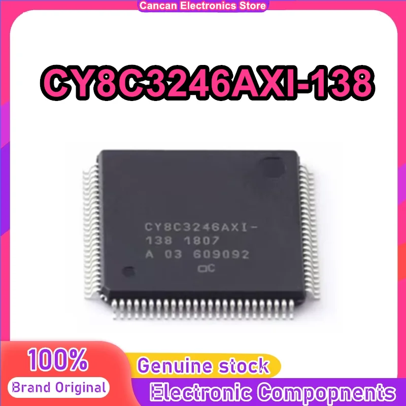 CY8C3246AXI-138 TQFP-100 IC MCU Chip 100% New Original in stock
CY8C3246AXI-138 TQFP-100 IC MCU Chip 100% New Original in stock