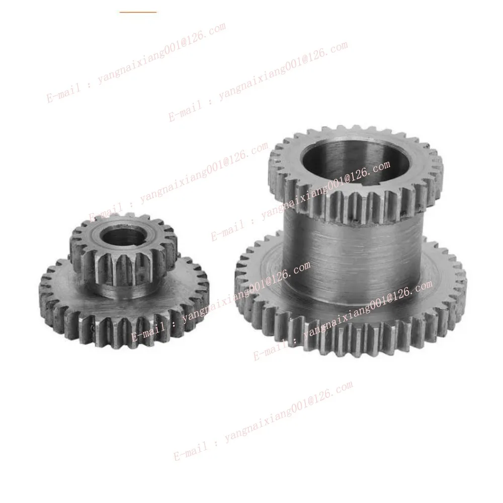 2pcs Duplex gear Hi - Low Metal Gear Set CJ18 Series Mini-Lathe Metal Cutting Machine Dual Dears Metal Gears Double Gear
2pcs Duplex gear Hi - Low Metal Gear Set CJ18 Series Mini-Lathe Metal Cutting Machine Dual Dears Metal Gears Double Gear
