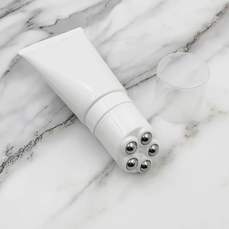 50/80/100g Cosmetic Soft Tube Steel Ball Massage Bottle Neck Cream Body Lotion Massage Cream Repeatable Plastic Container
50/80/100g Cosmetic Soft Tube Steel Ball Massage Bottle Neck Cream Body Lotion Massage Cream Repeatable Plastic Container