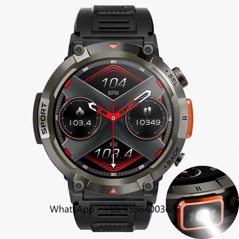 TJXL-Reloj New 1.45 Inch TFT Display 100+Sport Mode Selection IP Waterproof Smart Watch Hombre Mens Style Watches S100
TJXL-Reloj New 1.45 Inch TFT Display 100+Sport Mode Selection IP Waterproof Smart Watch Hombre Mens Style Watches S100