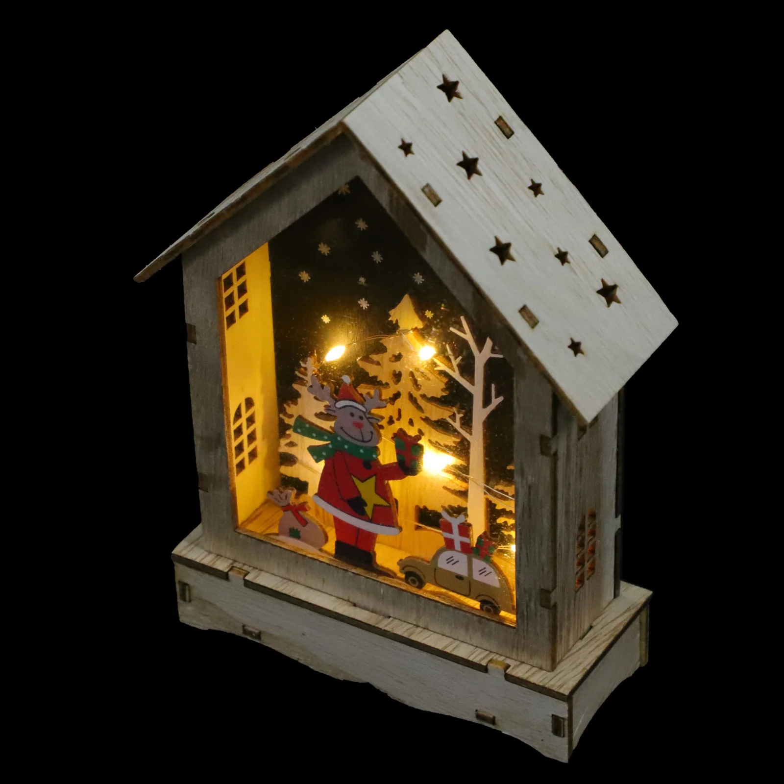 1Pcs Glowing Wood Decor Christmas Themed Adorn Xmas Scene Ornament for Bar Restaurant Shop Desktop Holiday Gift Idea
1Pcs Glowing Wood Decor Christmas Themed Adorn Xmas Scene Ornament for Bar Restaurant Shop Desktop Holiday Gift Idea