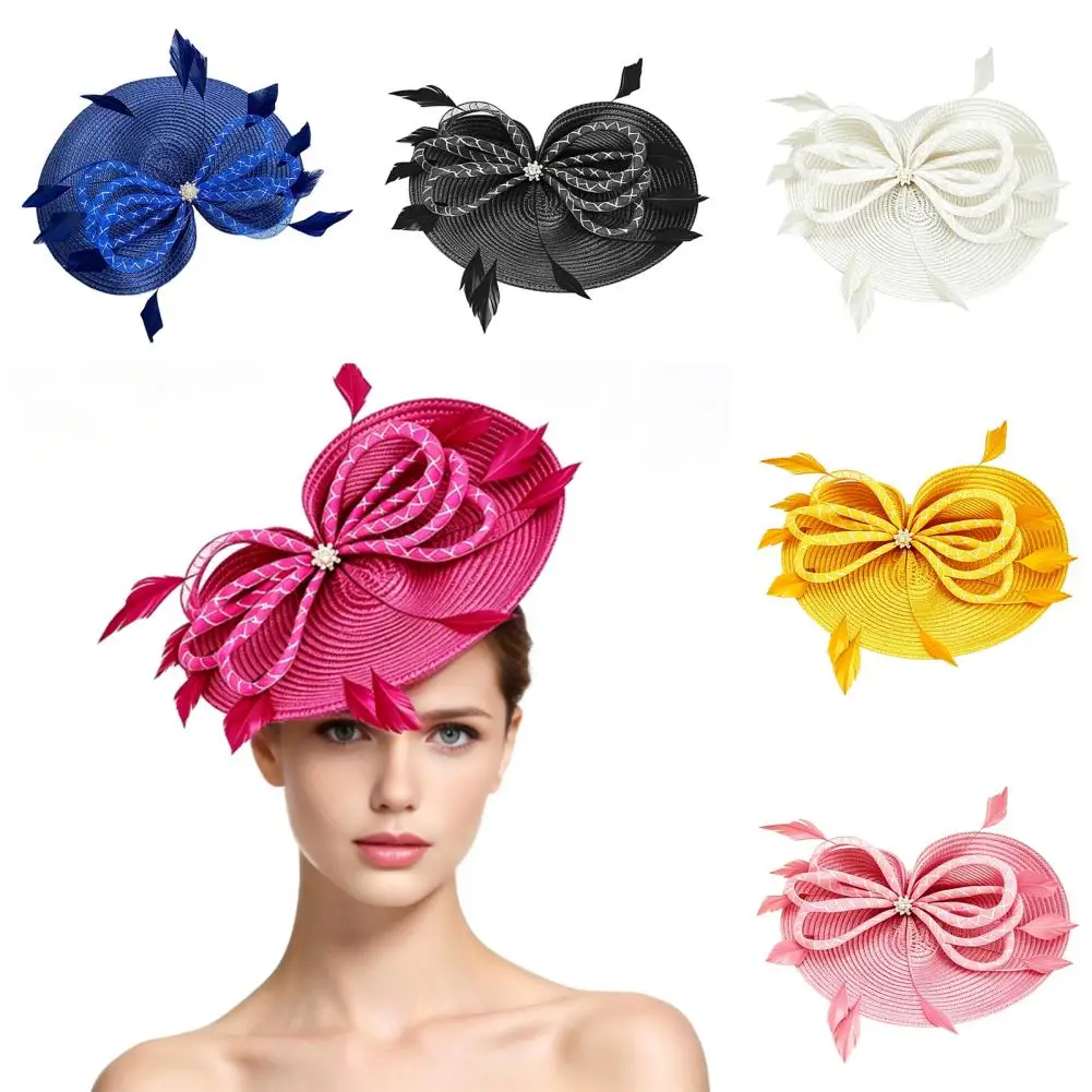 Feather Headpiece Tea Party Hat Decoration Women’s Decorative Top Hat with Feathers Mesh Fascinator Headgear Lightweight
Feather Headpiece Tea Party Hat Decoration Women’s Decorative Top Hat with Feathers Mesh Fascinator Headgear Lightweight