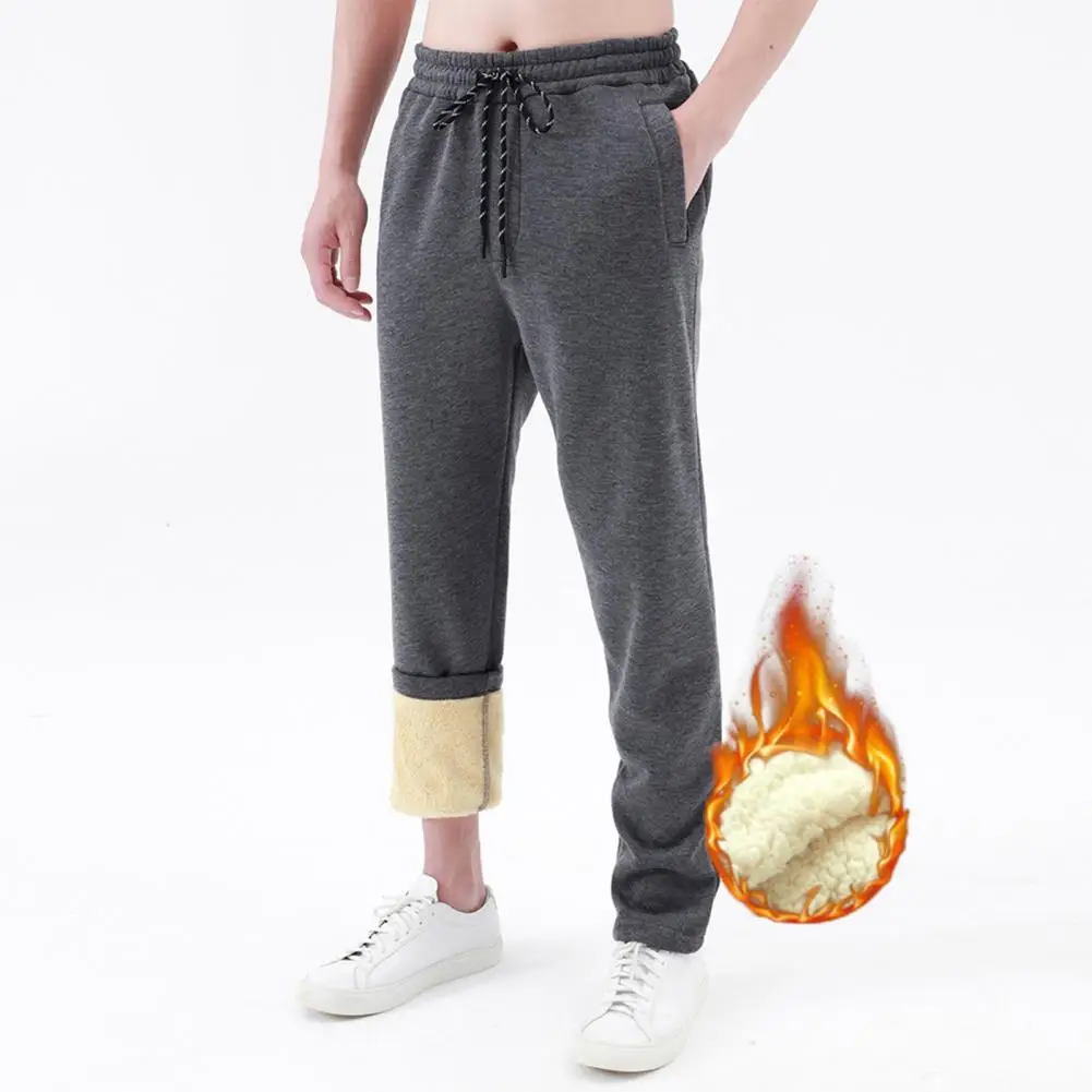 Men Sweatpants with Pockets Men's Warm Elastic Waist Sweatpants with Adjustable Drawstring Pockets for Fall Winter Sports Solid
Men Sweatpants with Pockets Men's Warm Elastic Waist Sweatpants with Adjustable Drawstring Pockets for Fall Winter Sports Solid