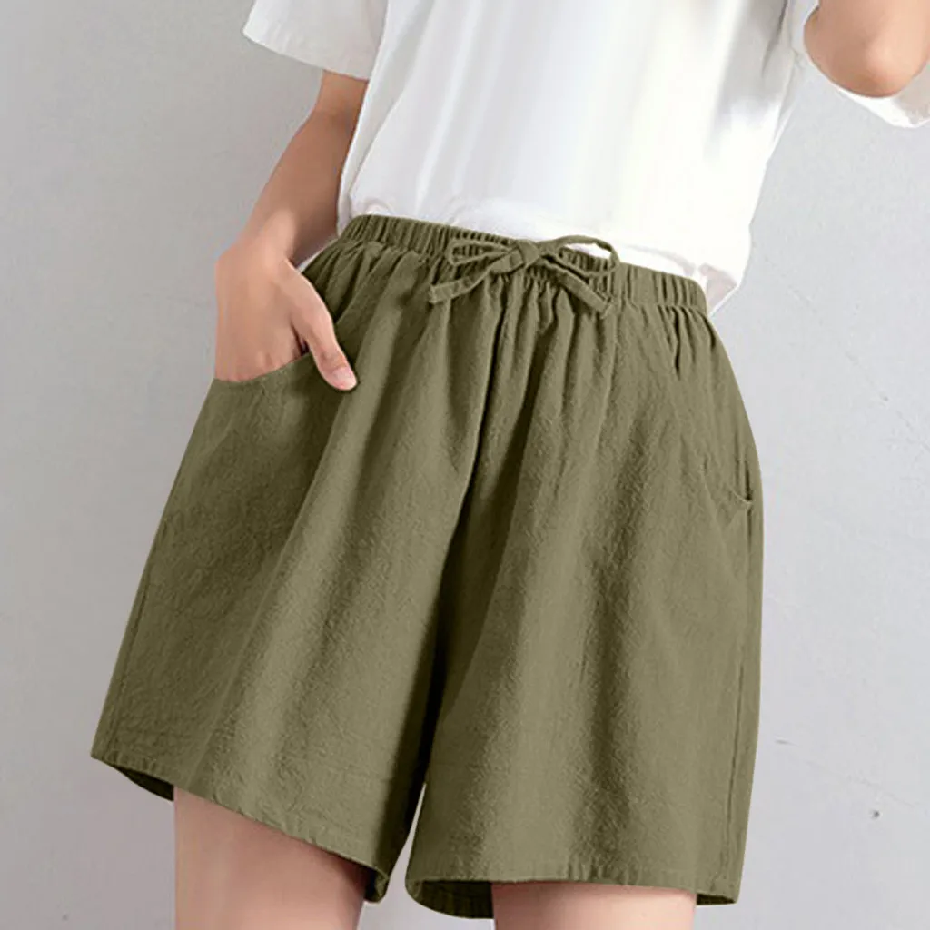 Women High Waist Wide Leg Casual Shorts With Pockets Mini Hot Thin Short Pants Mujer Spring Summer Loose Comfy Cortos Streetwear
Women High Waist Wide Leg Casual Shorts With Pockets Mini Hot Thin Short Pants Mujer Spring Summer Loose Comfy Cortos Streetwear