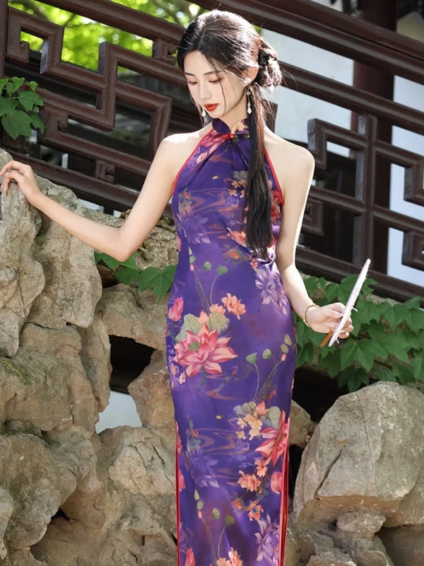 Новое китайское длинное вечернее платье фиолетового цвета, улучшенная версия, для повседневного ношения, высококачественное, стройнящее, с эффектом подтяжки фигуры
Новое китайское длинное вечернее платье фиолетового цвета, улучшенная версия, для повседневного ношения, высококачественное, стройнящее, с эффектом подтяжки фигуры