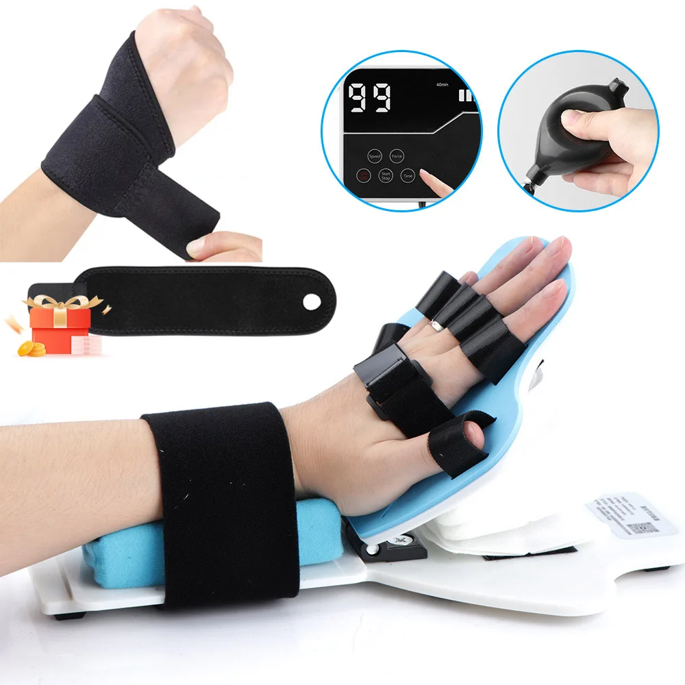 Wrist Joint Rehabilitation Trainer Manual Wrist Brace with Air Bag Pressurization Adjustable -90°~90° Palm Flexion Hand Exercise
Wrist Joint Rehabilitation Trainer Manual Wrist Brace with Air Bag Pressurization Adjustable -90°~90° Palm Flexion Hand Exercise