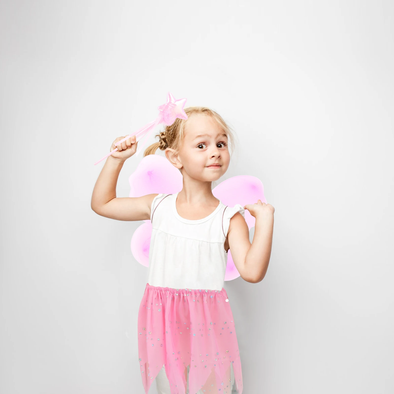 Children Butterfly Wings Dress Set Size Sparkle Tutu Skirt Fairy Costumes Dance Party Supplies Performance Photos
Children Butterfly Wings Dress Set Size Sparkle Tutu Skirt Fairy Costumes Dance Party Supplies Performance Photos