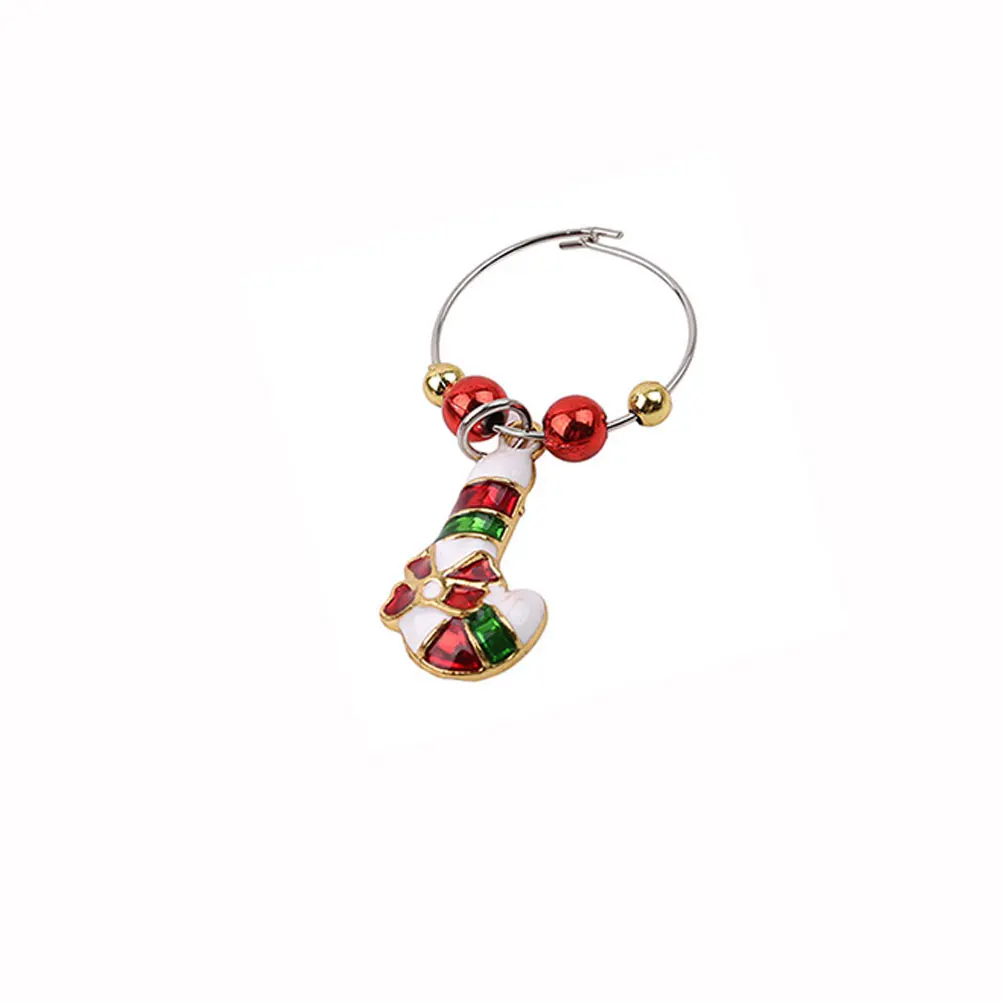 6pcs Christmas Glass Charms Glass Goblet Charms Rings Wire Hoops Drink Markers Party Favors Supplies
6pcs Christmas Glass Charms Glass Goblet Charms Rings Wire Hoops Drink Markers Party Favors Supplies