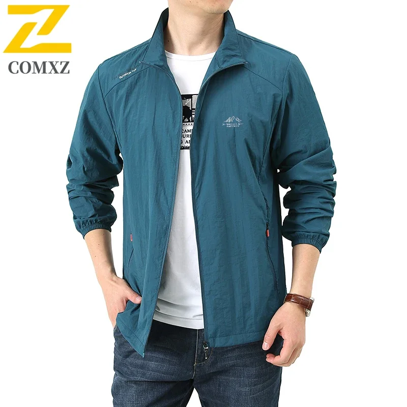 2025 New Sunscreen Clothing Fashionable Men's Outdoor Travel Windproof Stand Up Collar Top Solid Color Versatile Men's Clothing
2025 New Sunscreen Clothing Fashionable Men's Outdoor Travel Windproof Stand Up Collar Top Solid Color Versatile Men's Clothing