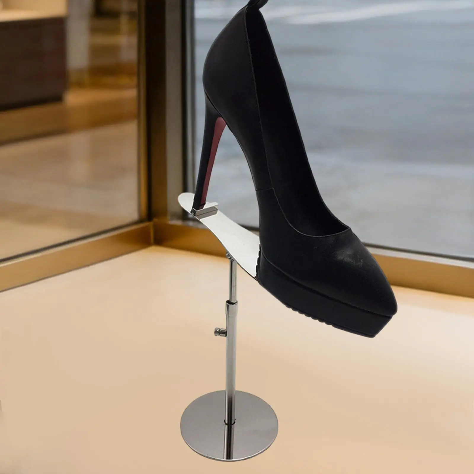 Shoe Rack Countertop Modern Metal High Heels Rack,Riser Versatile Clothing Store Holder,Shelf Shop Steel Shoe Display Stand
Shoe Rack Countertop Modern Metal High Heels Rack,Riser Versatile Clothing Store Holder,Shelf Shop Steel Shoe Display Stand