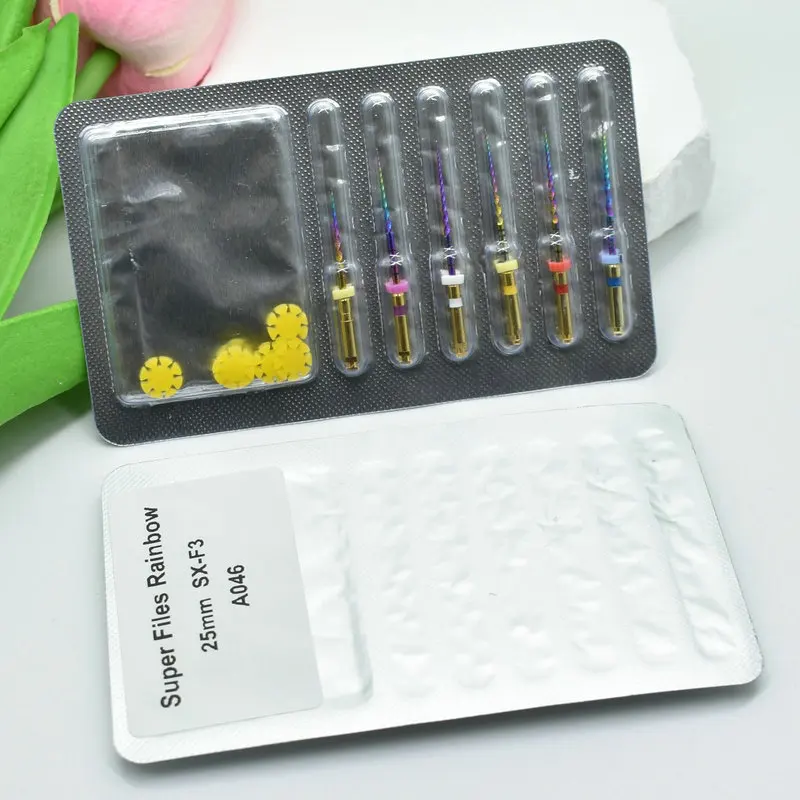 Dental Rainbow Super Files Universal Rotary Engine Needle Cleaning Dentist Use Accessories Endodontic For Root Canal Files
Dental Rainbow Super Files Universal Rotary Engine Needle Cleaning Dentist Use Accessories Endodontic For Root Canal Files