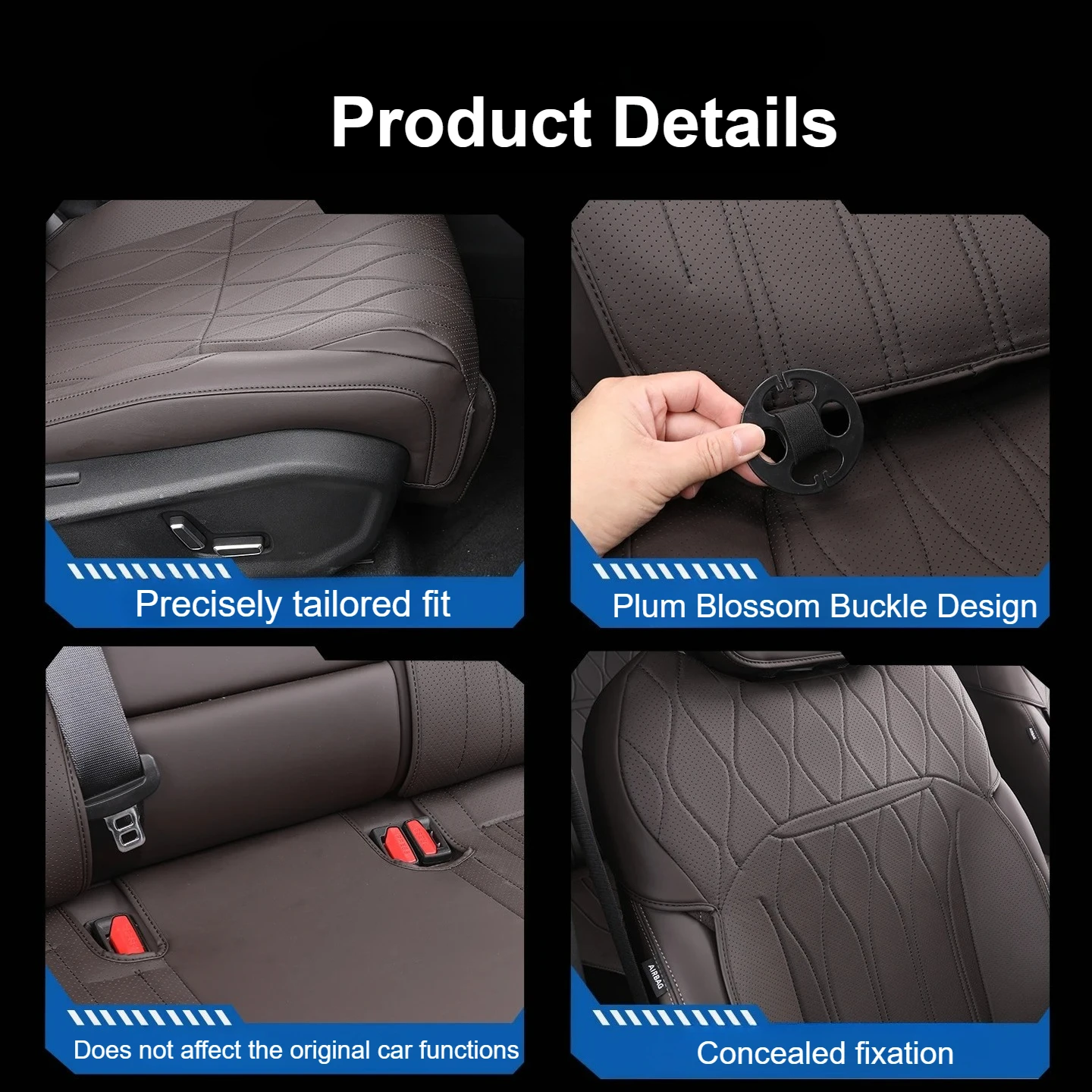for Geely Monjaro KX11 Xingyue L 2026 Car Seat Covers Full Coverage Nappa Leather Breathable Half Pack Seat Protector Accessory
for Geely Monjaro KX11 Xingyue L 2026 Car Seat Covers Full Coverage Nappa Leather Breathable Half Pack Seat Protector Accessory