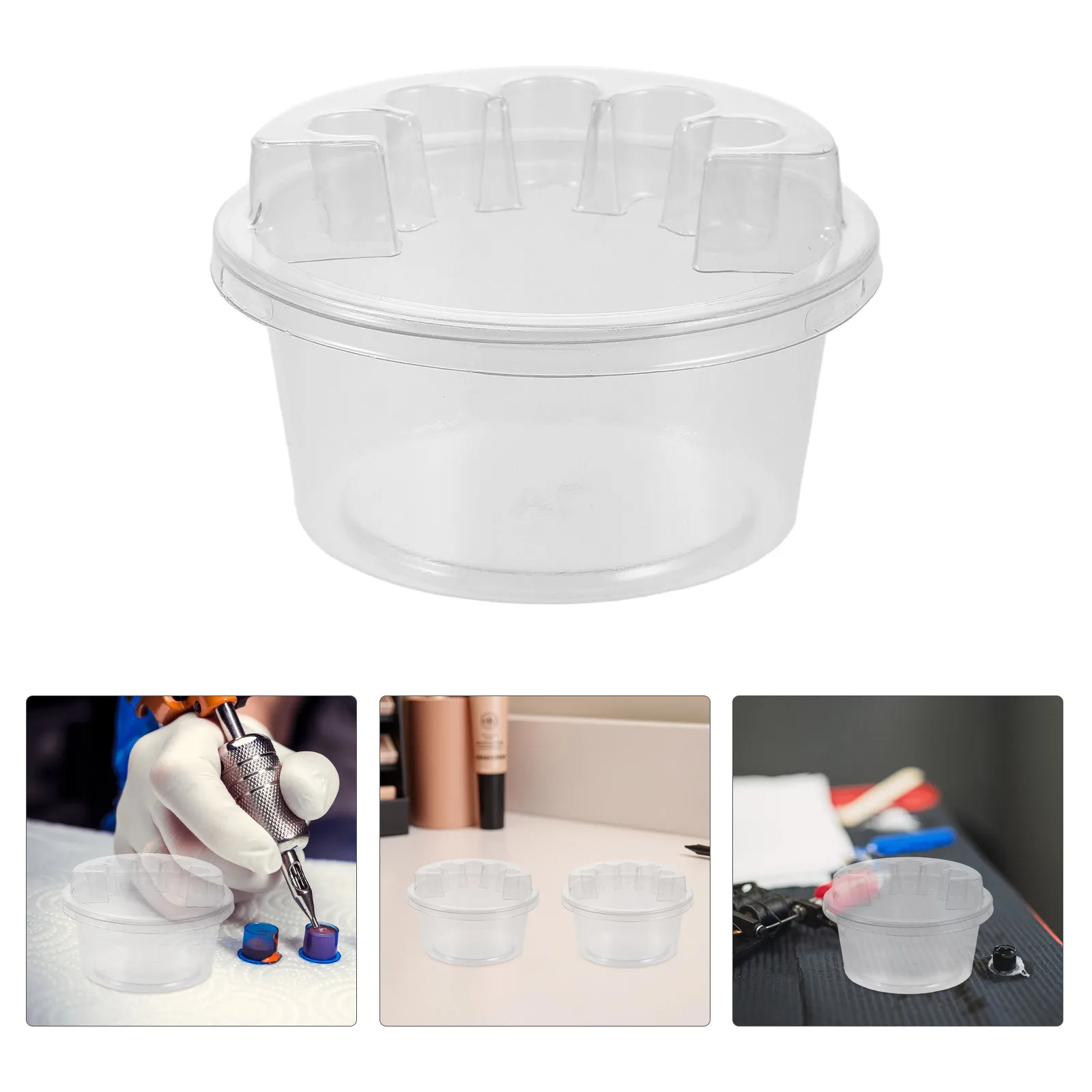 20pcs Holder Transparent Plastic Disposable Cup For Microblading Ink Cleaning Tool Organizing Tray Stand Supplies
20pcs Holder Transparent Plastic Disposable Cup For Microblading Ink Cleaning Tool Organizing Tray Stand Supplies