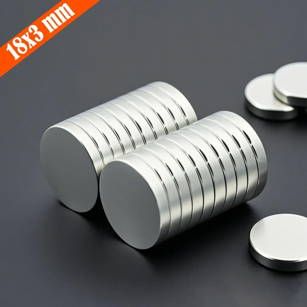 5-50 Pcs 18x3 Neodymium Magnet 18mm X 3mm N35 NdFeB Round Super Powerful Strong Permanent Magnetic Imanes Disc 18*3 Magnets
5-50 Pcs 18x3 Neodymium Magnet 18mm X 3mm N35 NdFeB Round Super Powerful Strong Permanent Magnetic Imanes Disc 18*3 Magnets