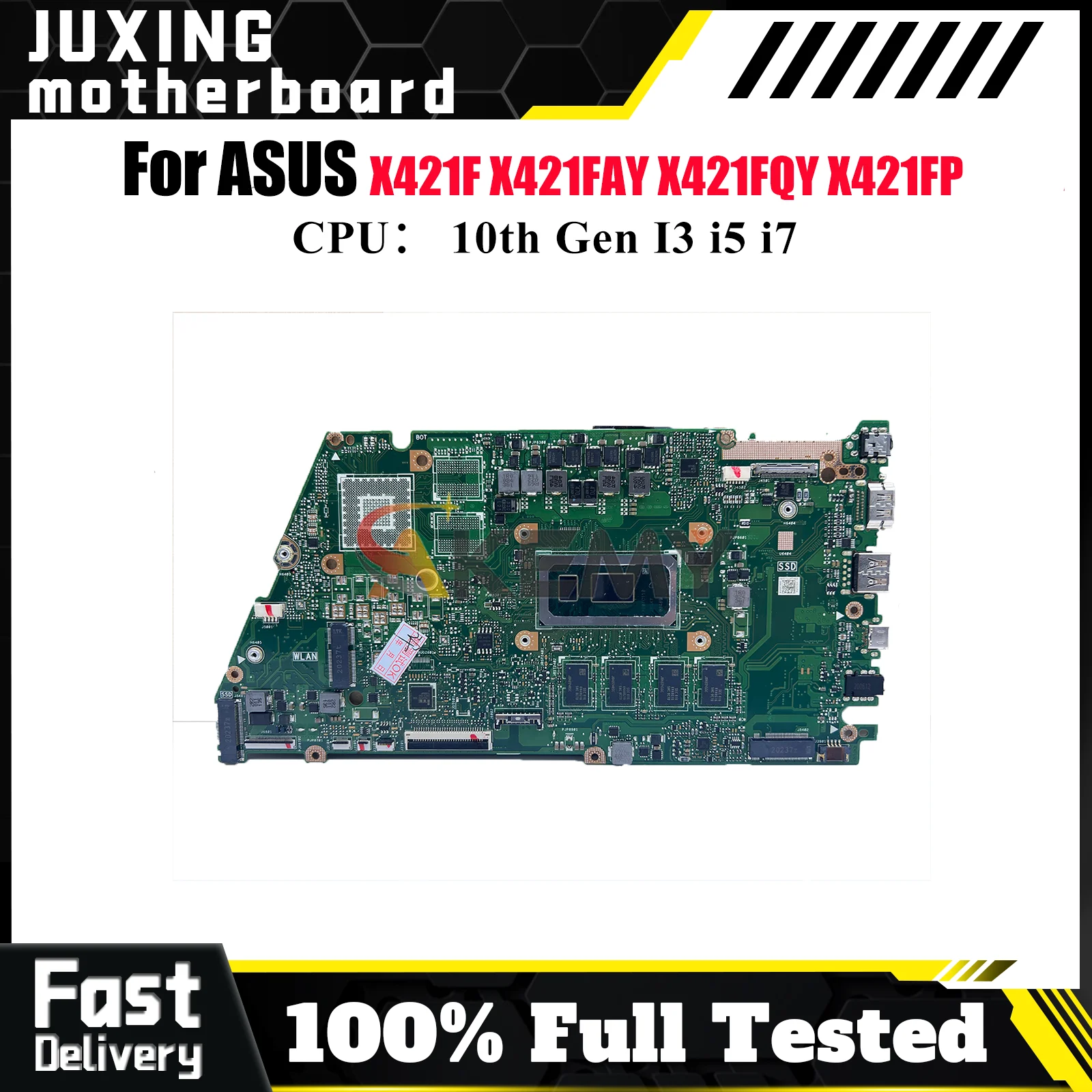 X421FA Laptop Motherboard For ASUS I421F X421FQY X421F X421FP X421FPY X421FL V4050F S5600F X421FAY Mainboard 10th Gen I3 i5 i7
X421FA Laptop Motherboard For ASUS I421F X421FQY X421F X421FP X421FPY X421FL V4050F S5600F X421FAY Mainboard 10th Gen I3 i5 i7