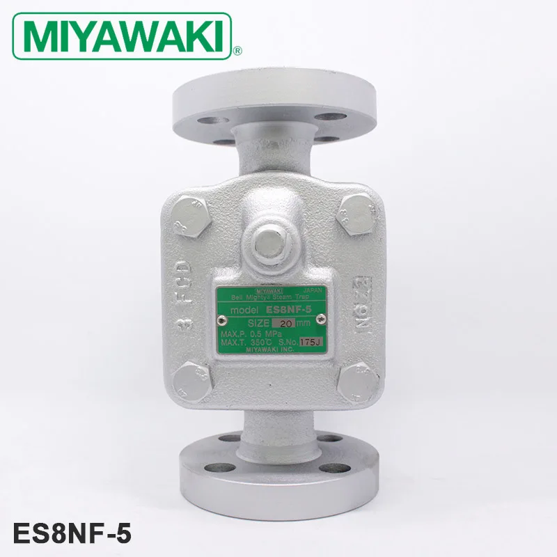 ES8NF-16 Inverted bucket steam trap MIYAWAKI float mechanical
ES8NF-16 Inverted bucket steam trap MIYAWAKI float mechanical