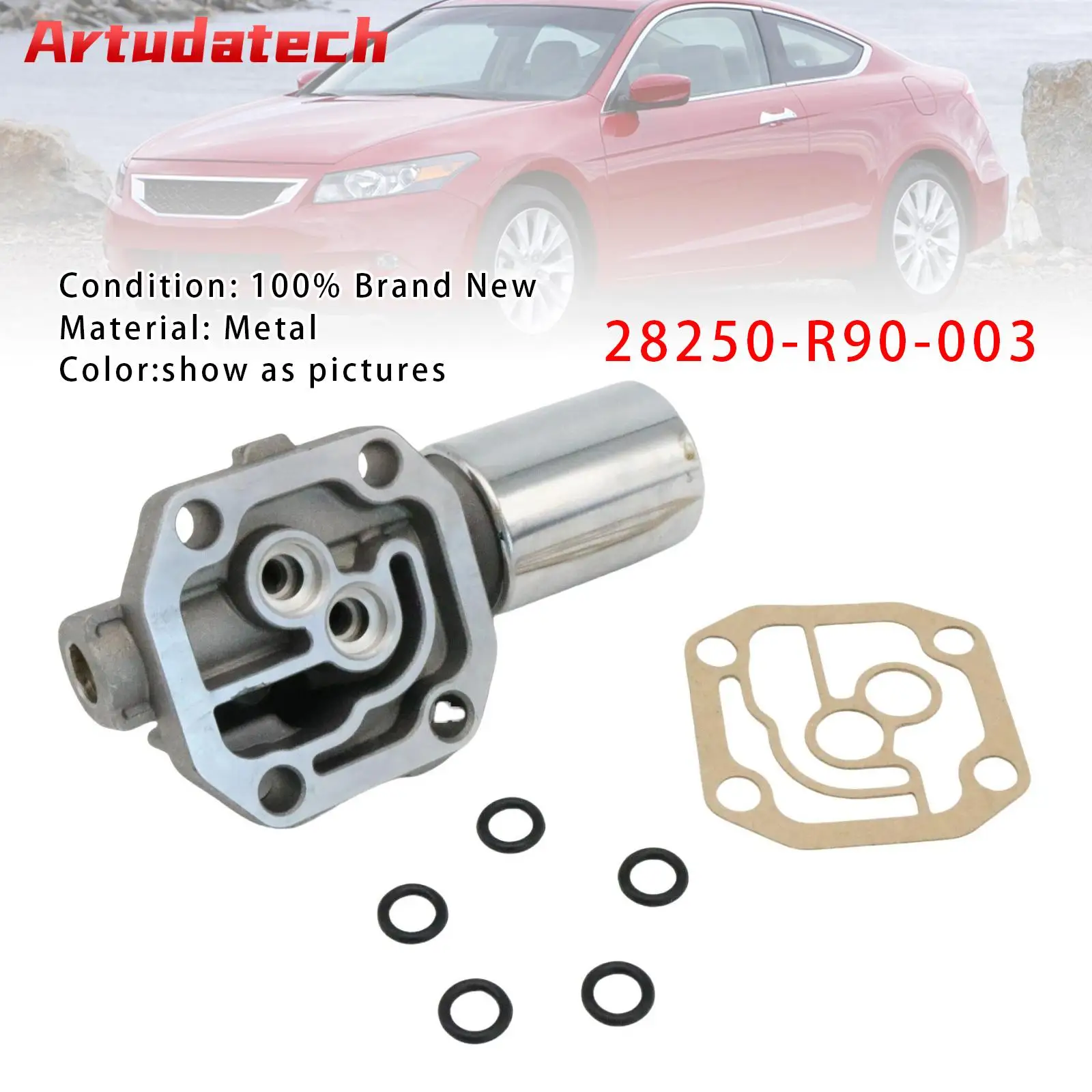 Artudatech Transmission Shift Solenoid 28250-R90-003 For Honda CR-V 2.4L 2012 2013 2014 28250R90003 28252RPC000 28252-RPC-000
Artudatech Transmission Shift Solenoid 28250-R90-003 For Honda CR-V 2.4L 2012 2013 2014 28250R90003 28252RPC000 28252-RPC-000