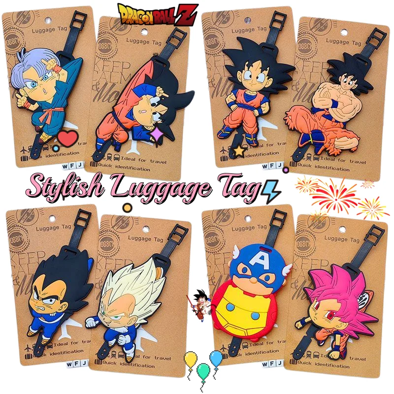 Dragon Ball luggage tag, cute and fashionable cartoon personalized creative suitcase anti-lost tag, gift for friends' birthdays
Dragon Ball luggage tag, cute and fashionable cartoon personalized creative suitcase anti-lost tag, gift for friends' birthdays