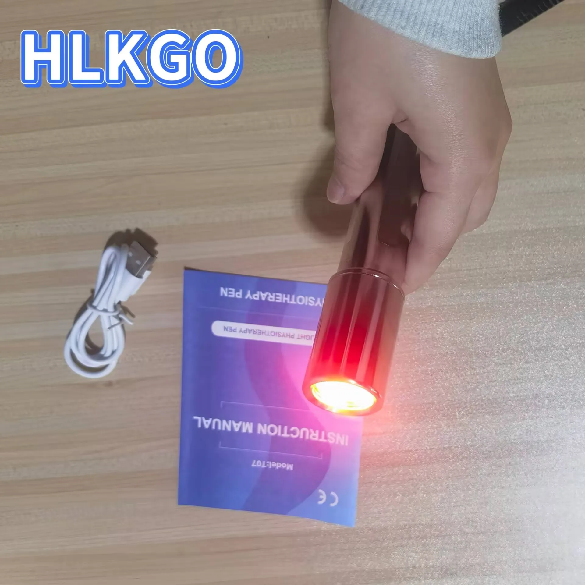 Compact Red & Infrared Therapy Torch - 660nm + 850nm LED Lamp for On-the-Go Pain Management
Compact Red & Infrared Therapy Torch - 660nm + 850nm LED Lamp for On-the-Go Pain Management