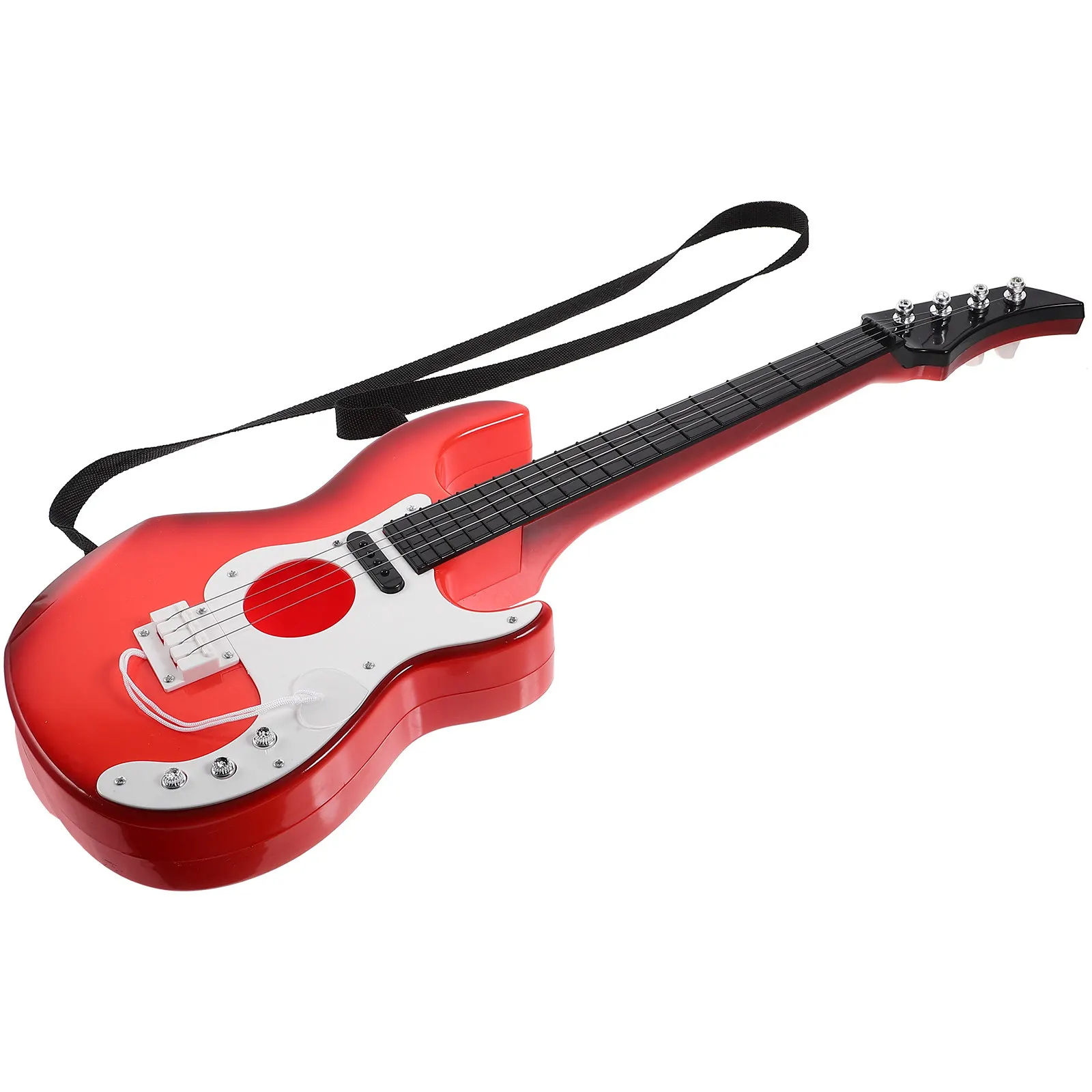 Guitar Simulation Early Education Musical Instrument for Child Funny Bass Learning Guitar Practice Instrument Bass Toy
Guitar Simulation Early Education Musical Instrument for Child Funny Bass Learning Guitar Practice Instrument Bass Toy