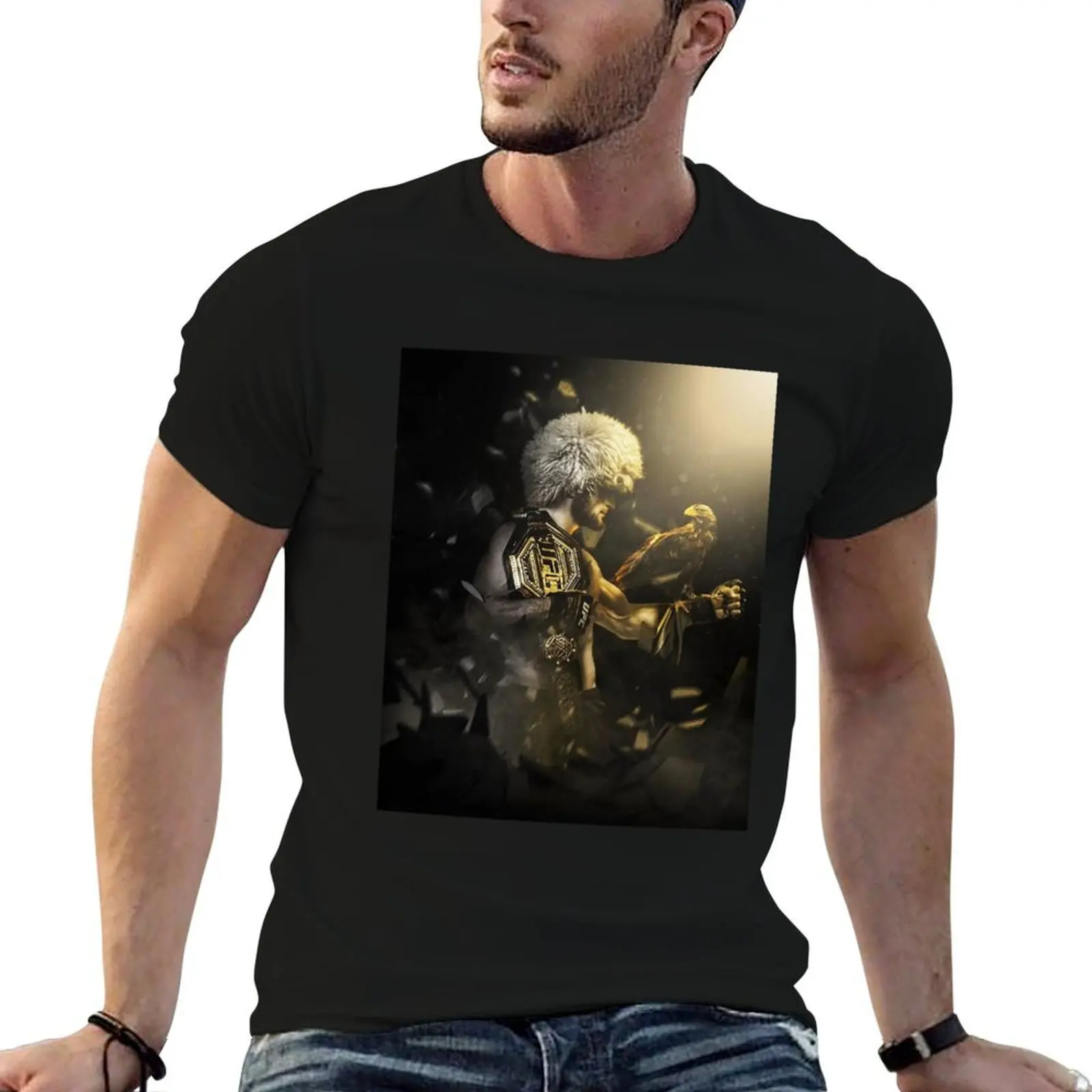 Khabib - The Eagle, The Champion, The Undefeated T-Shirt t shirts for man slim fit printed t shirts for man T-Shirt
Khabib - The Eagle, The Champion, The Undefeated T-Shirt t shirts for man slim fit printed t shirts for man T-Shirt