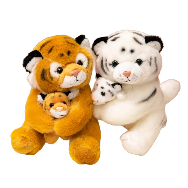 Sitting Mother&Son Mother and Son Yellow/White Tiger Cute Animal Plush Toy Soft Small Plushie Birthday Gift
Sitting Mother&Son Mother and Son Yellow/White Tiger Cute Animal Plush Toy Soft Small Plushie Birthday Gift