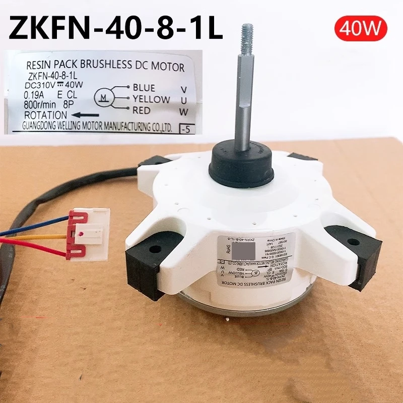 New for Variable Frequency Air Conditioning Motor DC Brushless Motor Outdoor Fan Motor ZKFN-40-8-1L Reverse Rotation
New for Variable Frequency Air Conditioning Motor DC Brushless Motor Outdoor Fan Motor ZKFN-40-8-1L Reverse Rotation
