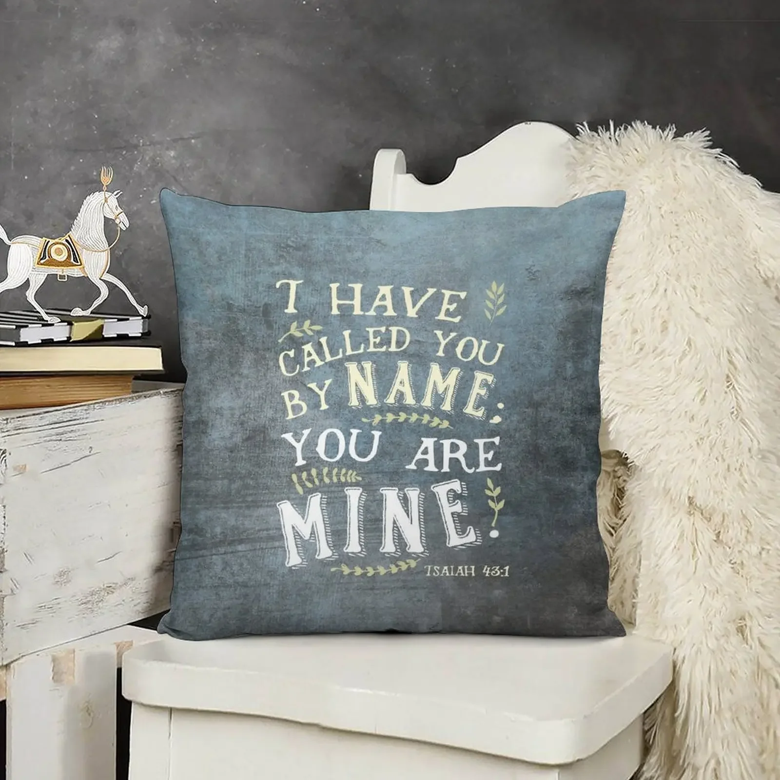 Isaiah 43:1: I Have Called You by Name Throw Pillow New year anime girl christmas pillowcases Christmas Covers pillow
Isaiah 43:1: I Have Called You by Name Throw Pillow New year anime girl christmas pillowcases Christmas Covers pillow