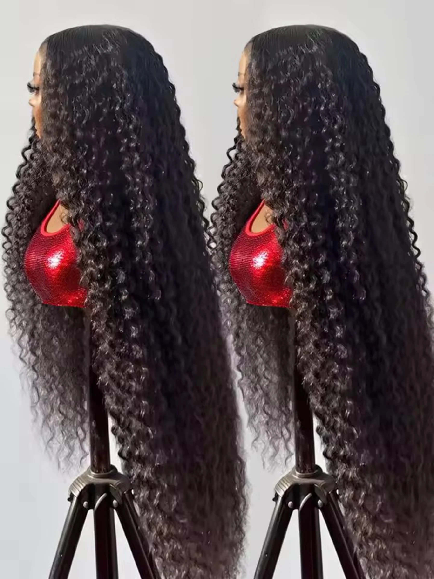 Черный синтетический парик-хвост 13X4x1 HD Lace Frontal с кружевной вставкой, кудрявый, предварительно прорезанный, для косплея, на каждый день, для вечеринок, свадеб, мягкий, с эффектом натуральной прически
Черный синтетический парик-хвост 13X4x1 HD Lace Frontal с кружевной вставкой, кудрявый, предварительно прорезанный, для косплея, на каждый день, для вечеринок, свадеб, мягкий, с эффектом натуральной прически