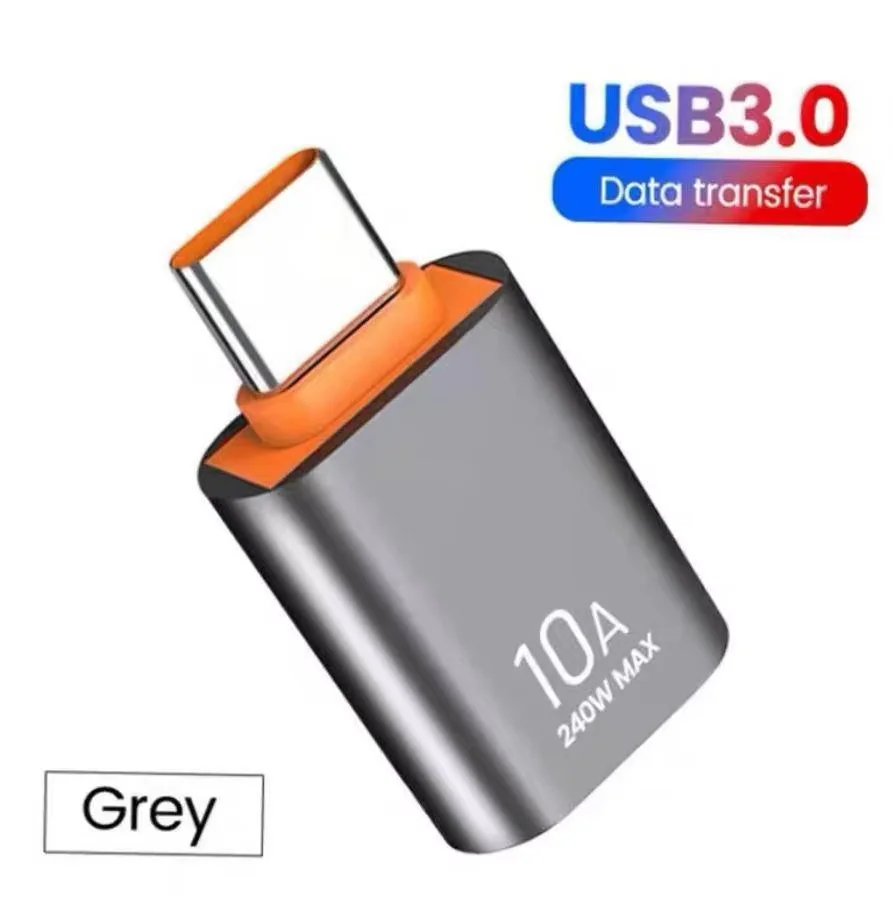 10A OTG USB 3.0 to Type C car adapter Car/mobile phone fast charging adapter OTG USB C for Xiaomi Samsung laptop PC
10A OTG USB 3.0 to Type C car adapter Car/mobile phone fast charging adapter OTG USB C for Xiaomi Samsung laptop PC