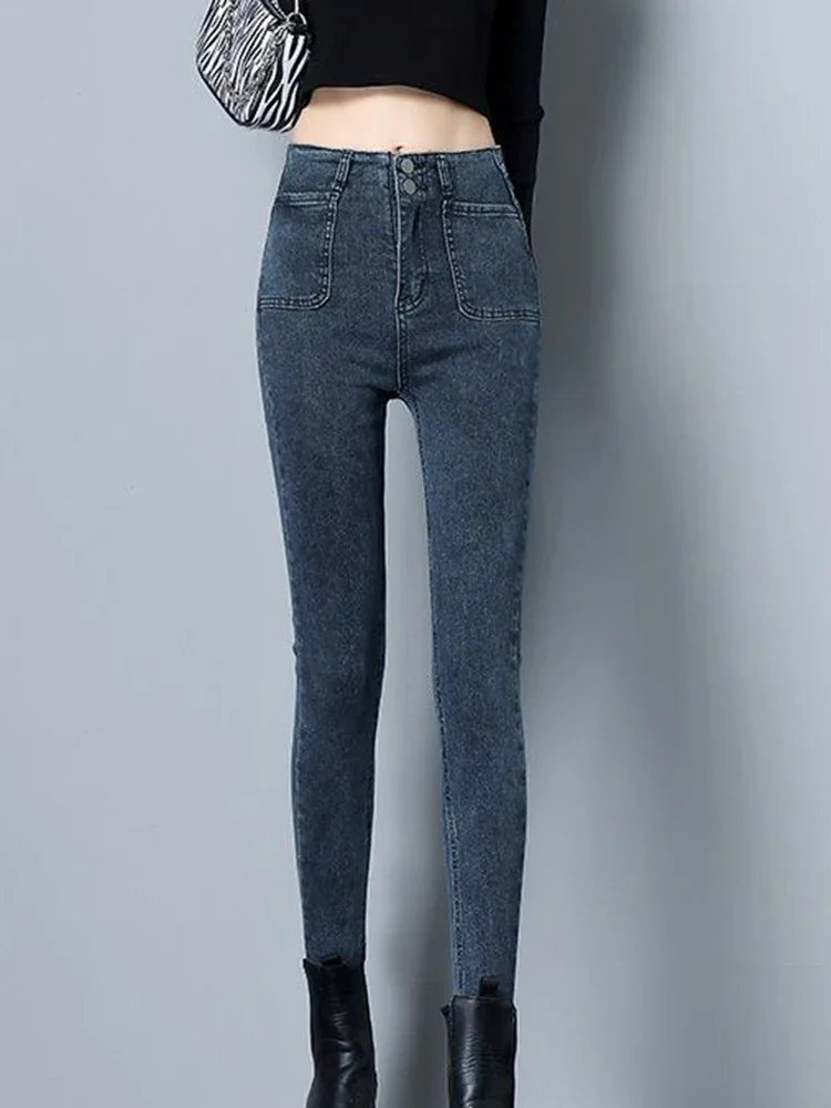 Vintage High Waist Pencil Jeans New Woman Fashion Leggings Vaqueros Casual Pantalon Big Size Skinny Strecth Denim Pants
Vintage High Waist Pencil Jeans New Woman Fashion Leggings Vaqueros Casual Pantalon Big Size Skinny Strecth Denim Pants