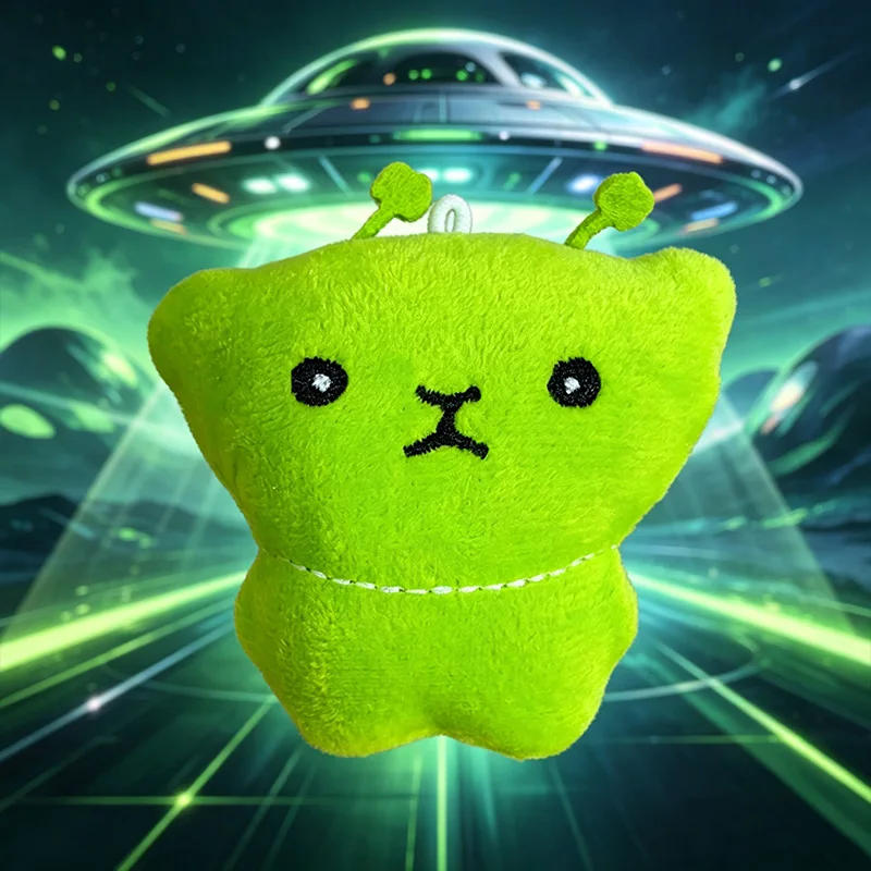Internet Celebrity Alien Green Cat Plush Doll Hanging Ornament Backpack Accessory Decorative Item Toy Gift
Internet Celebrity Alien Green Cat Plush Doll Hanging Ornament Backpack Accessory Decorative Item Toy Gift