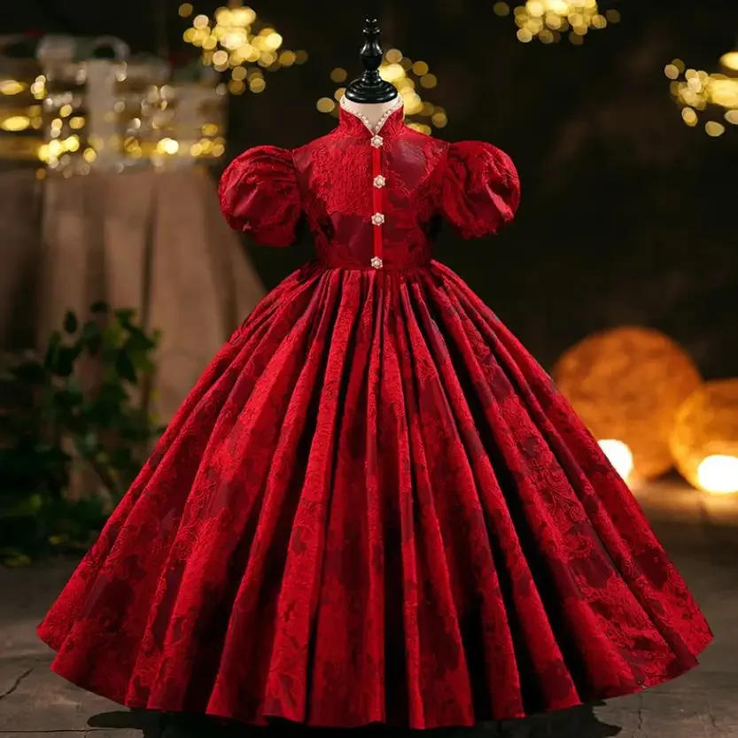 High End Children's Catwalk Evening Gown Birthday Baptism Party Dresses For Girls Easter Eid A2202
High End Children's Catwalk Evening Gown Birthday Baptism Party Dresses For Girls Easter Eid A2202