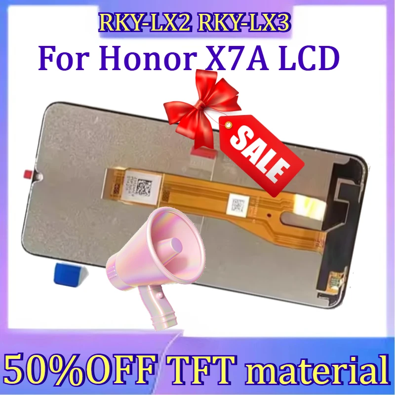 For Honor X7a Screen New TFT Screen Display for Honor X7A LCD RKY-LX2 RKY-LX3 Display Screen Touch Digitizer Assembly
For Honor X7a Screen New TFT Screen Display for Honor X7A LCD RKY-LX2 RKY-LX3 Display Screen Touch Digitizer Assembly