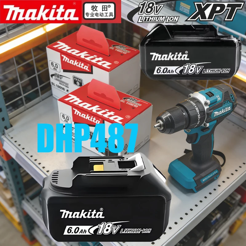 Makita 18V 5Ah 6Ah Li-ion Battery Pack Rechargeable High Performance Makita DHP487 18V LXT Brushless Cordless Impact Drill Motor
Makita 18V 5Ah 6Ah Li-ion Battery Pack Rechargeable High Performance Makita DHP487 18V LXT Brushless Cordless Impact Drill Motor