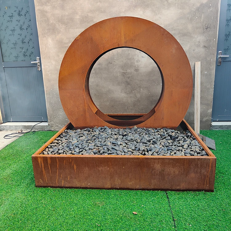 Customized Outdoor Corten Steel Waterfall Fountain Rain Curtain Water Feature CE Certified Modern Design Easy Garden Ornaments
Customized Outdoor Corten Steel Waterfall Fountain Rain Curtain Water Feature CE Certified Modern Design Easy Garden Ornaments