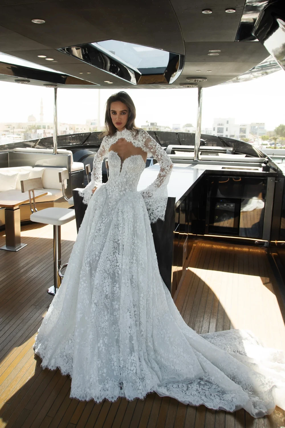 Customized Boho White Lace Wedding Dress Formal Sweetheart Sleeveless Robe de mariée Dreamy A-Line Chapel Train Bridal Gowns
Customized Boho White Lace Wedding Dress Formal Sweetheart Sleeveless Robe de mariée Dreamy A-Line Chapel Train Bridal Gowns