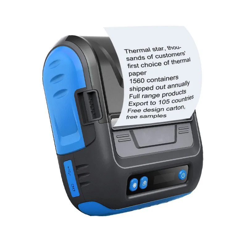 Wireless 3inch 80mm Mobile Thermal Barcode Label Receipt Printing Machine Barcode Label Printer
Wireless 3inch 80mm Mobile Thermal Barcode Label Receipt Printing Machine Barcode Label Printer