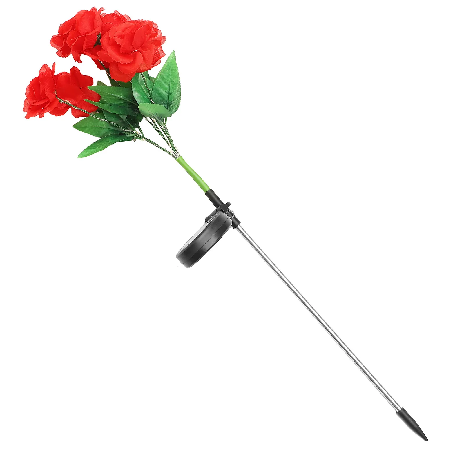 Solar Red Rose Flower Lamp 7 Heads Outdoor Pathway Lights Waterproof Garden Decor Stakes Daylight Charge Night Glow Lawn
Solar Red Rose Flower Lamp 7 Heads Outdoor Pathway Lights Waterproof Garden Decor Stakes Daylight Charge Night Glow Lawn