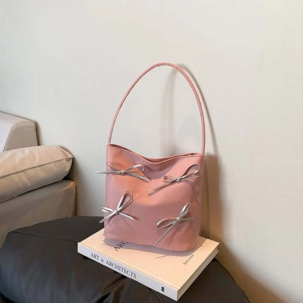 Simple Elegant Bow Bucket Bag Y2k Sweet PU Leather Bow Square Bag Leisure Casual Women's Handbag Ladies
Simple Elegant Bow Bucket Bag Y2k Sweet PU Leather Bow Square Bag Leisure Casual Women's Handbag Ladies