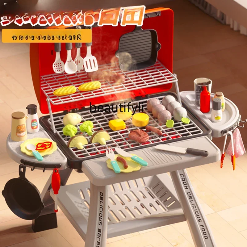 Children's grill simulation grill mini kitchen cooking playhouse toys 3 to 6 year old girls
Children's grill simulation grill mini kitchen cooking playhouse toys 3 to 6 year old girls