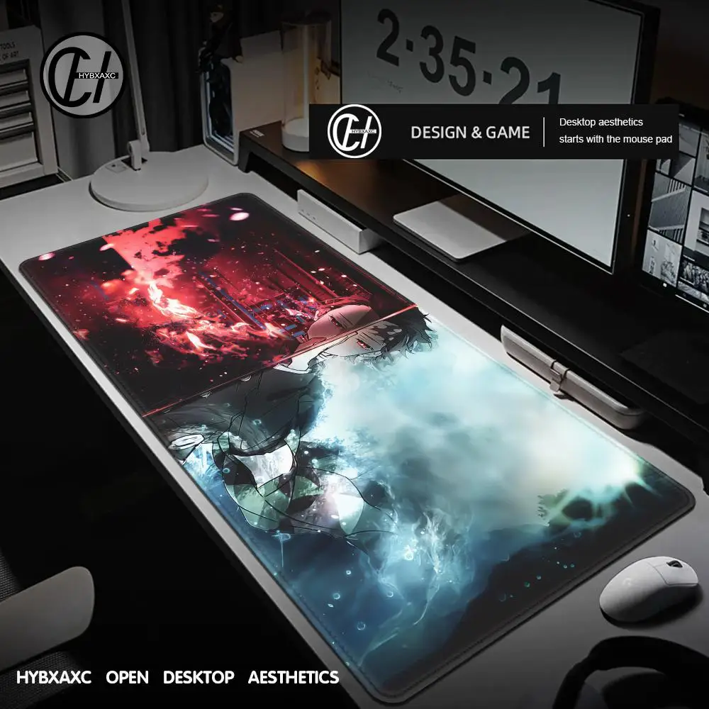 Anime Large Mouse Pad Demon Slayer XXL Gaming Desk Mat with Stitched Edges Non-Slip Keyboard Surface for Office Home 
Anime Large Mouse Pad Demon Slayer XXL Gaming Desk Mat with Stitched Edges Non-Slip Keyboard Surface for Office Home